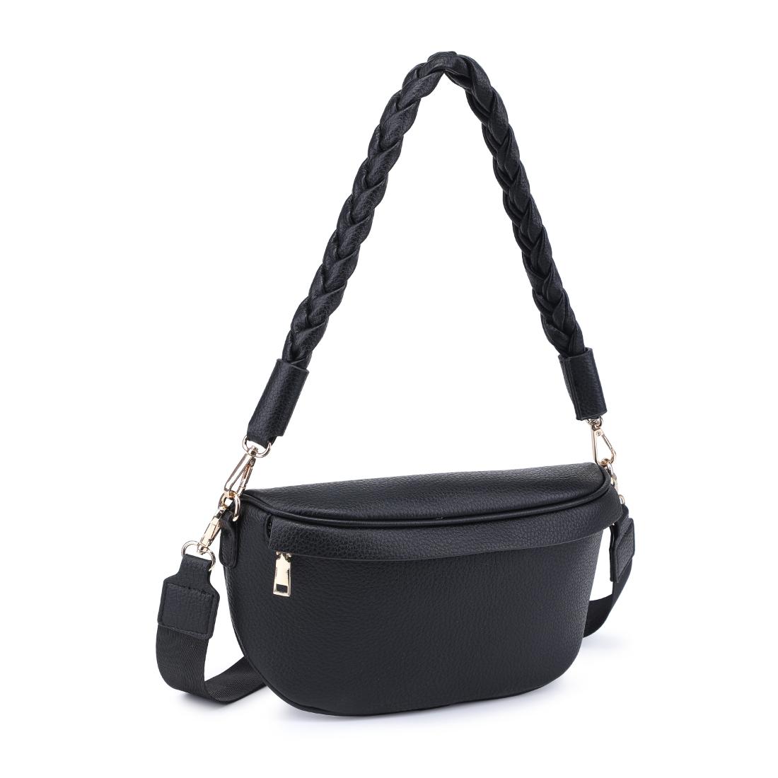 Product Image of Urban Expressions Laney Belt Bag 840611146489 View 6 | Black