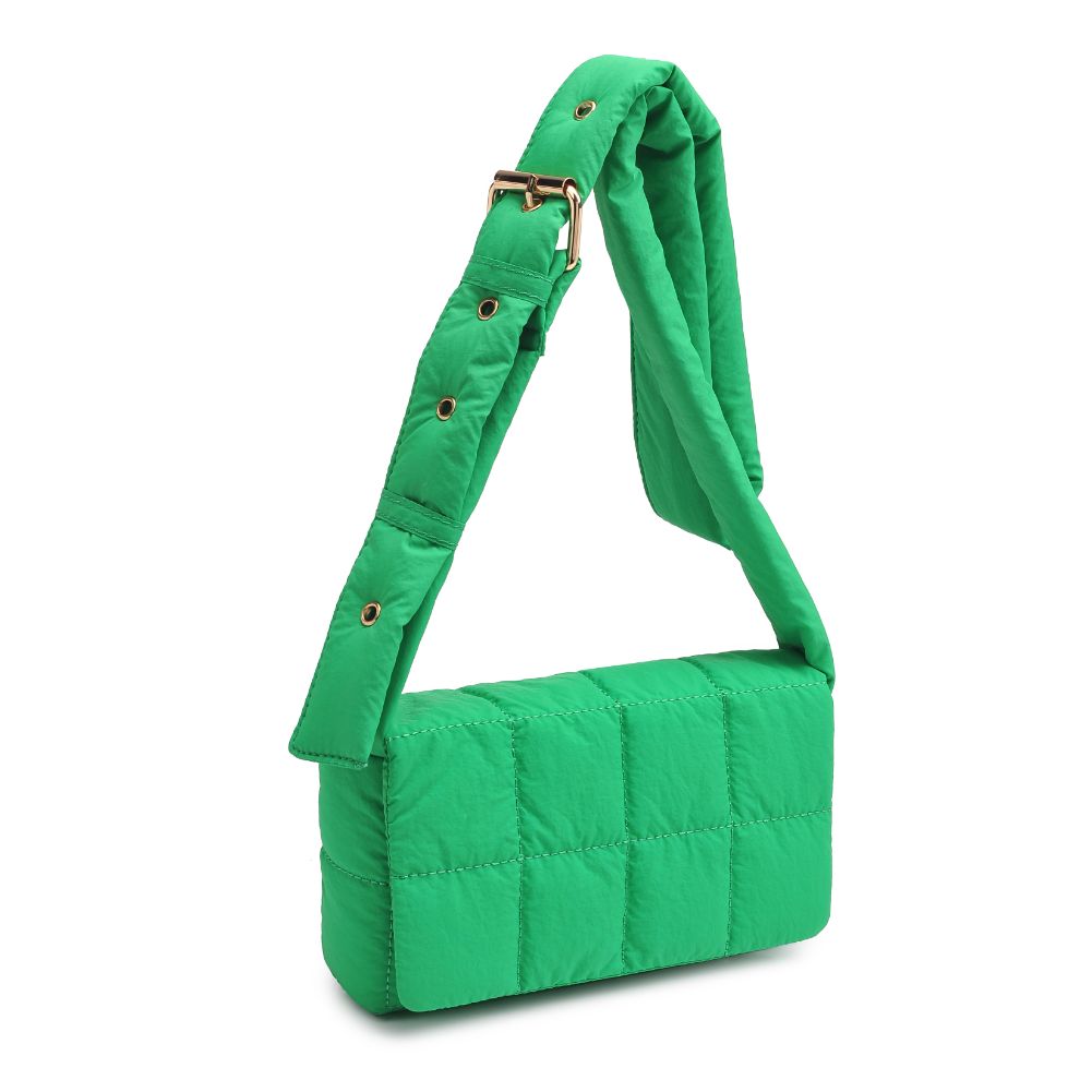 Product Image of Urban Expressions Tandy - Nylon Crossbody 840611106124 View 6 | Kelly Green