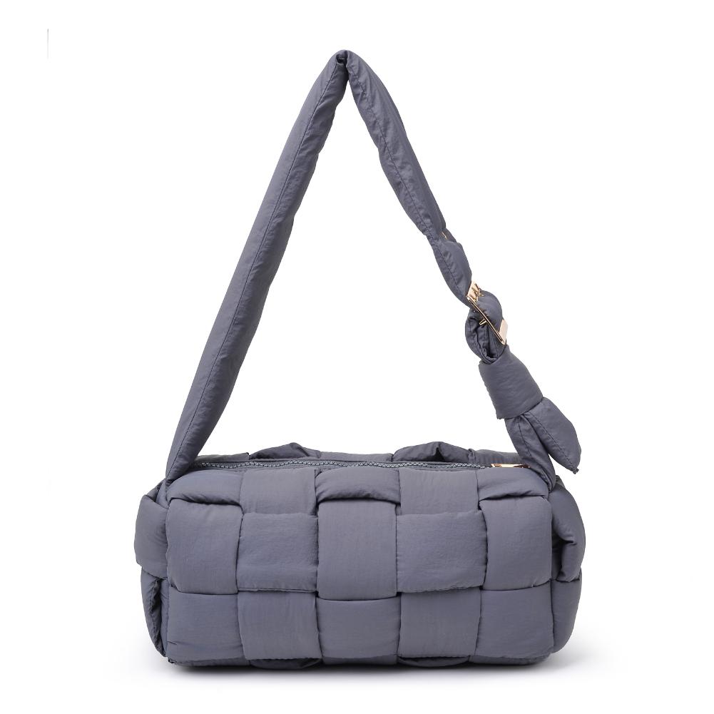 Product Image of Urban Expressions Brett Shoulder Bag 840611193483 View 7 | Carbon