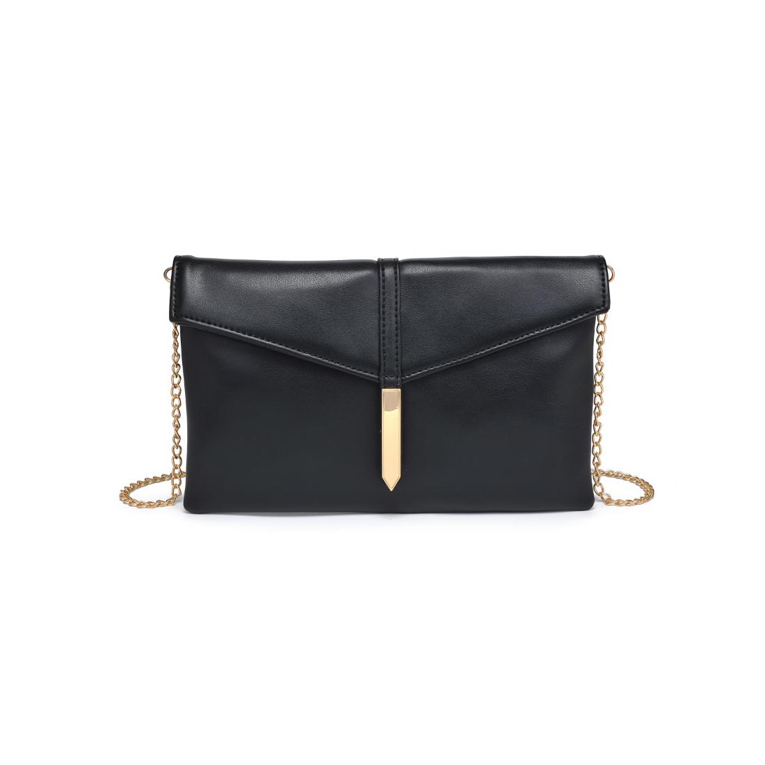 Product Image of Urban Expressions Heather Clutch 840611153128 View 5 | Black