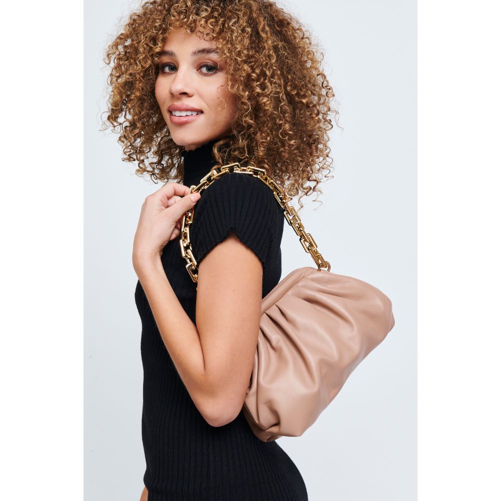 Woman wearing Natural Urban Expressions Cassie Crossbody 840611174949 View 3 | Natural