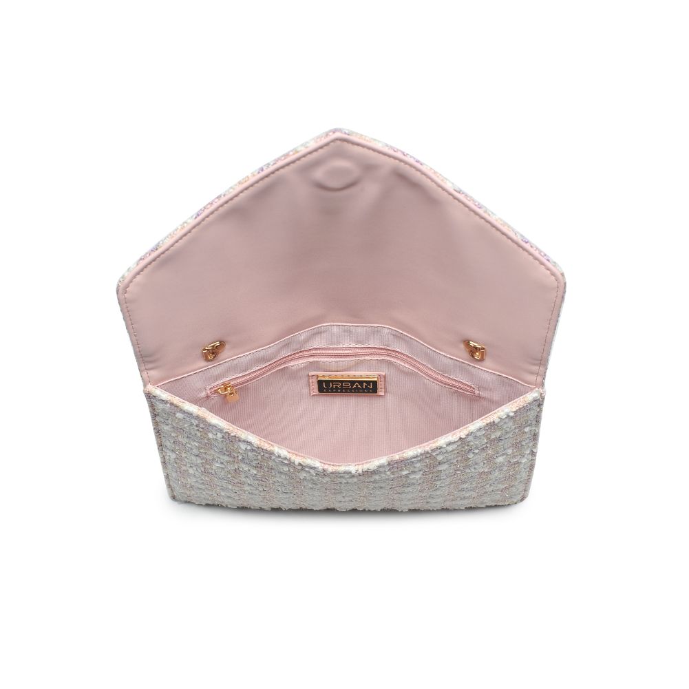 Product Image of Urban Expressions Lucinda Clutch 818209018654 View 8 | Petal Pink