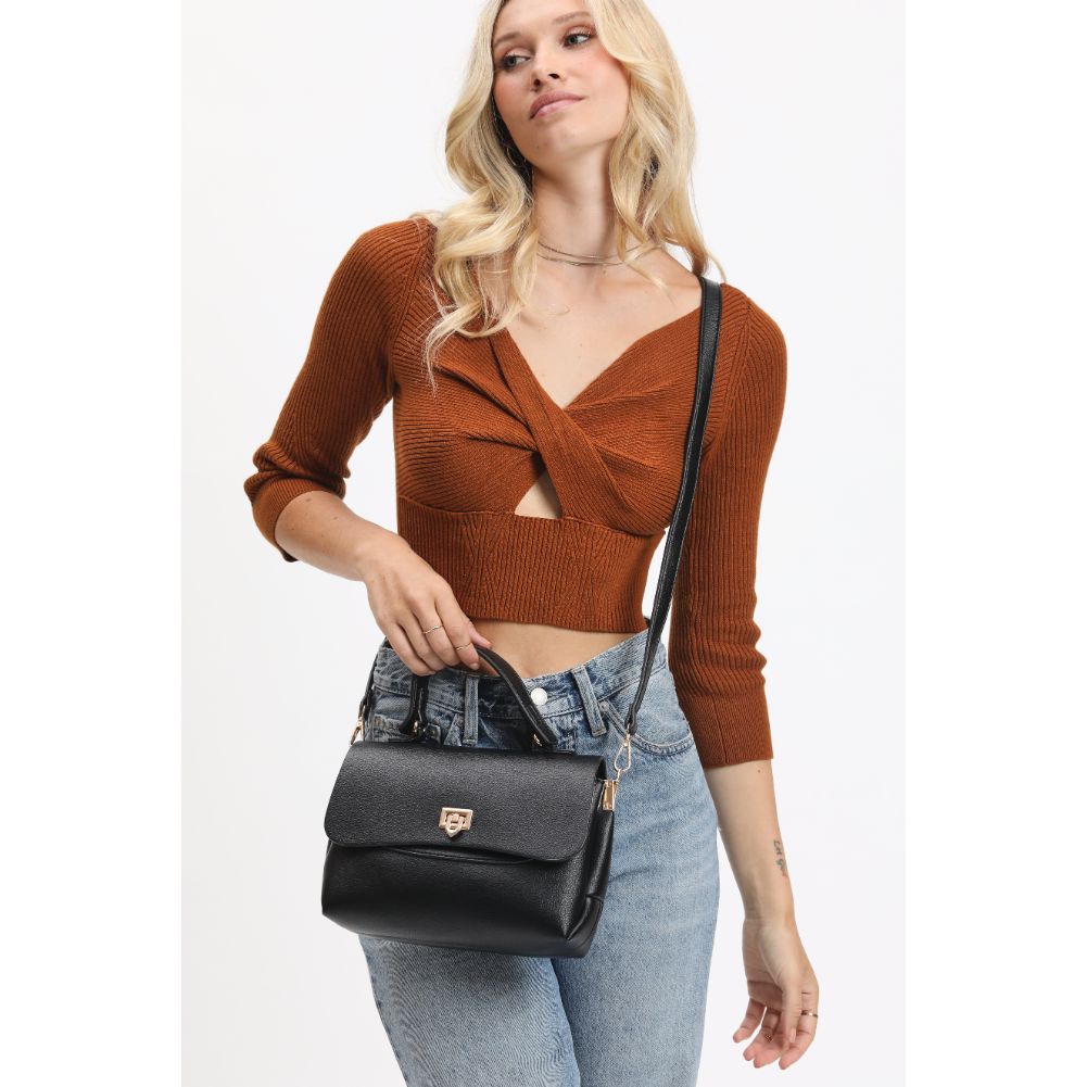 Woman wearing Black Urban Expressions Tati Crossbody 840611114907 View 1 | Black