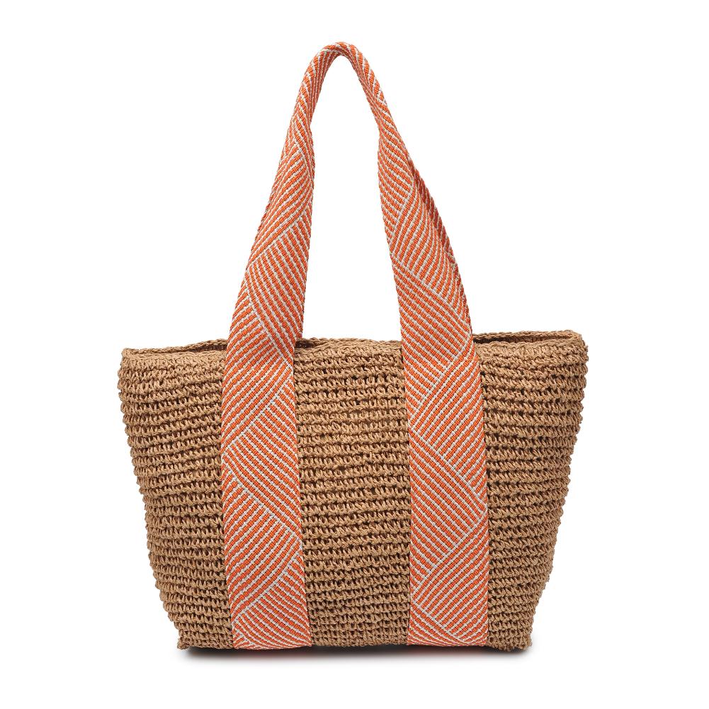 Product Image of Urban Expressions Lorena Tote 840611122872 View 5 | Orange