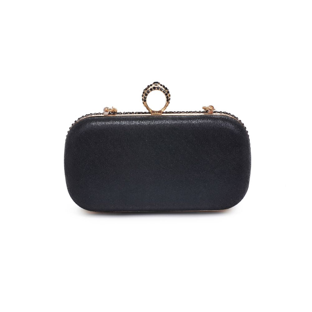 Product Image of Urban Expressions Vivian Evening Bag 840611113573 View 7 | Black