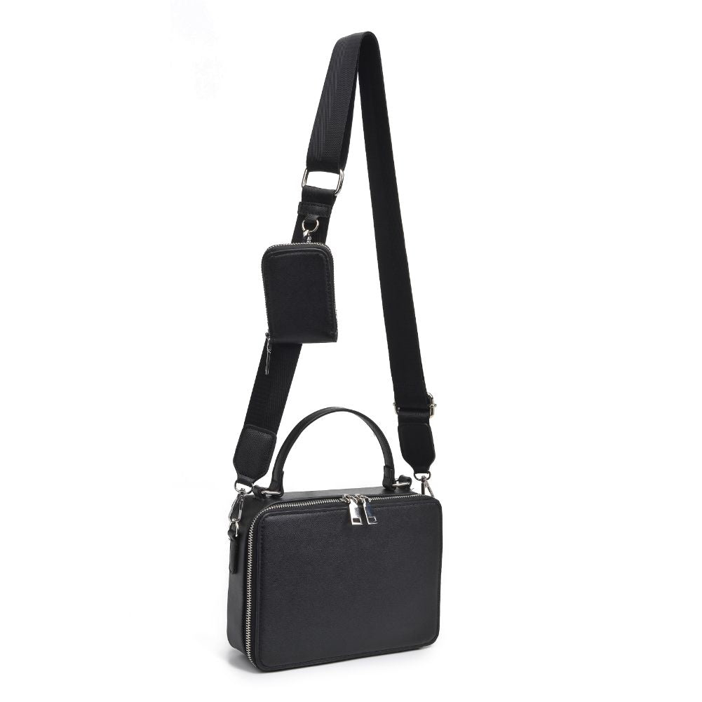 Product Image of Urban Expressions Vicki Crossbody 840611185365 View 6 | Black