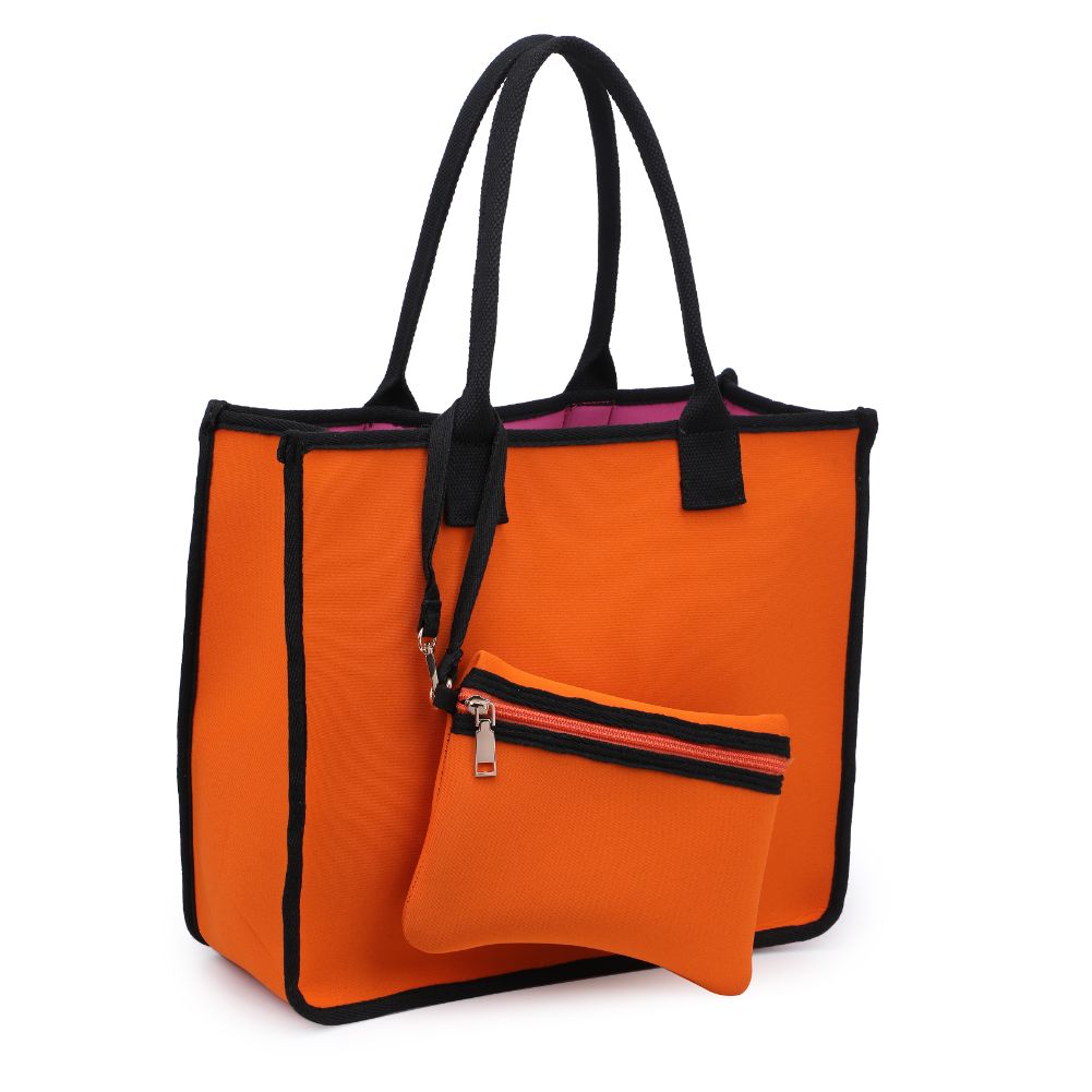 Product Image of Urban Expressions Wade Tote 840611118165 View 6 | Orange