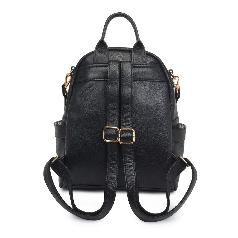 Product Image of Urban Expressions Reva Backpack 840611185235 View 7 | Black