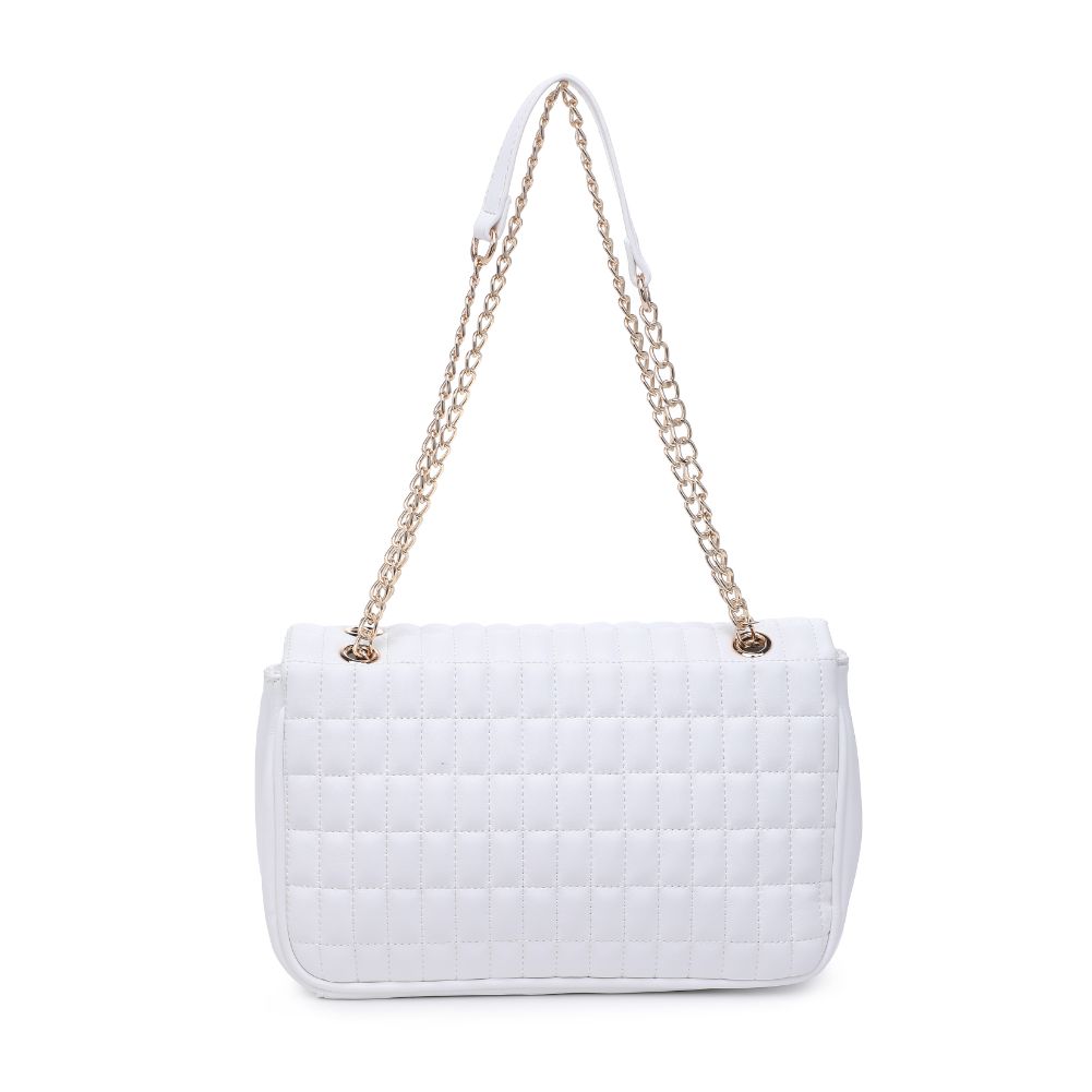 Product Image of Urban Expressions Farah Crossbody 840611107114 View 7 | White