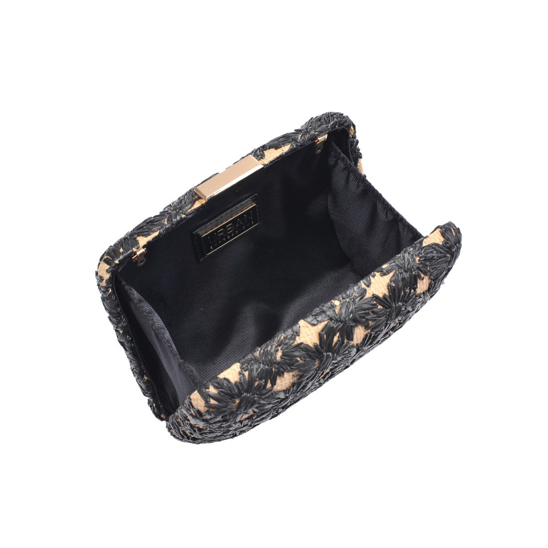 Product Image of Urban Expressions Samantha Evening Bag 840611149336 View 8 | Black Natural