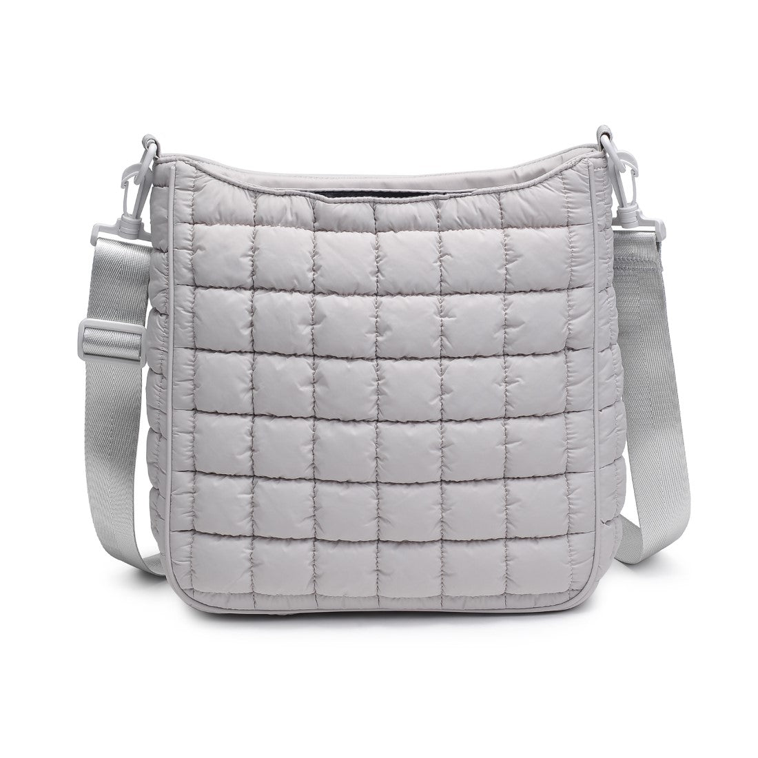 Product Image of Urban Expressions Fia Crossbody 840611140050 View 3 | Dove Grey