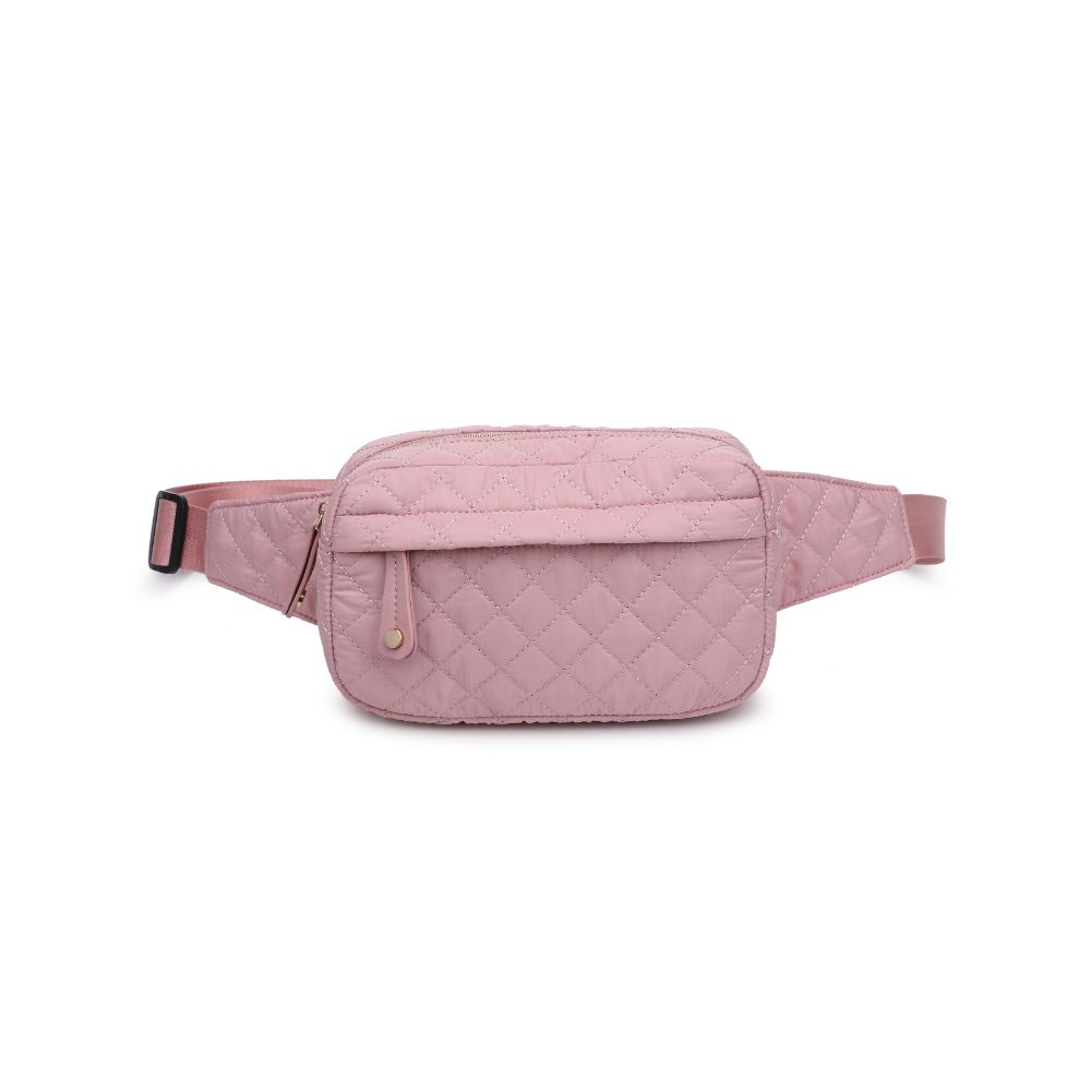 Product Image of Urban Expressions Teo - Quilted Nylon Belt Bag 840611148018 View 5 | Rose