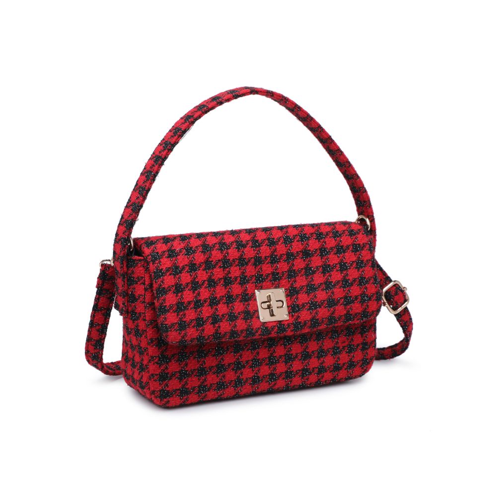 Product Image of Urban Expressions Sidney Crossbody 840611116567 View 6 | Red Black