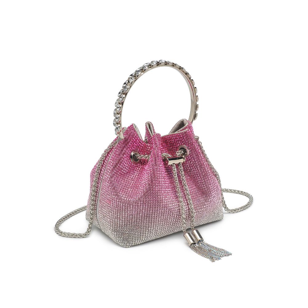 Product Image of Urban Expressions Vontrice Evening Bag 840611189967 View 6 | Pink Ombre