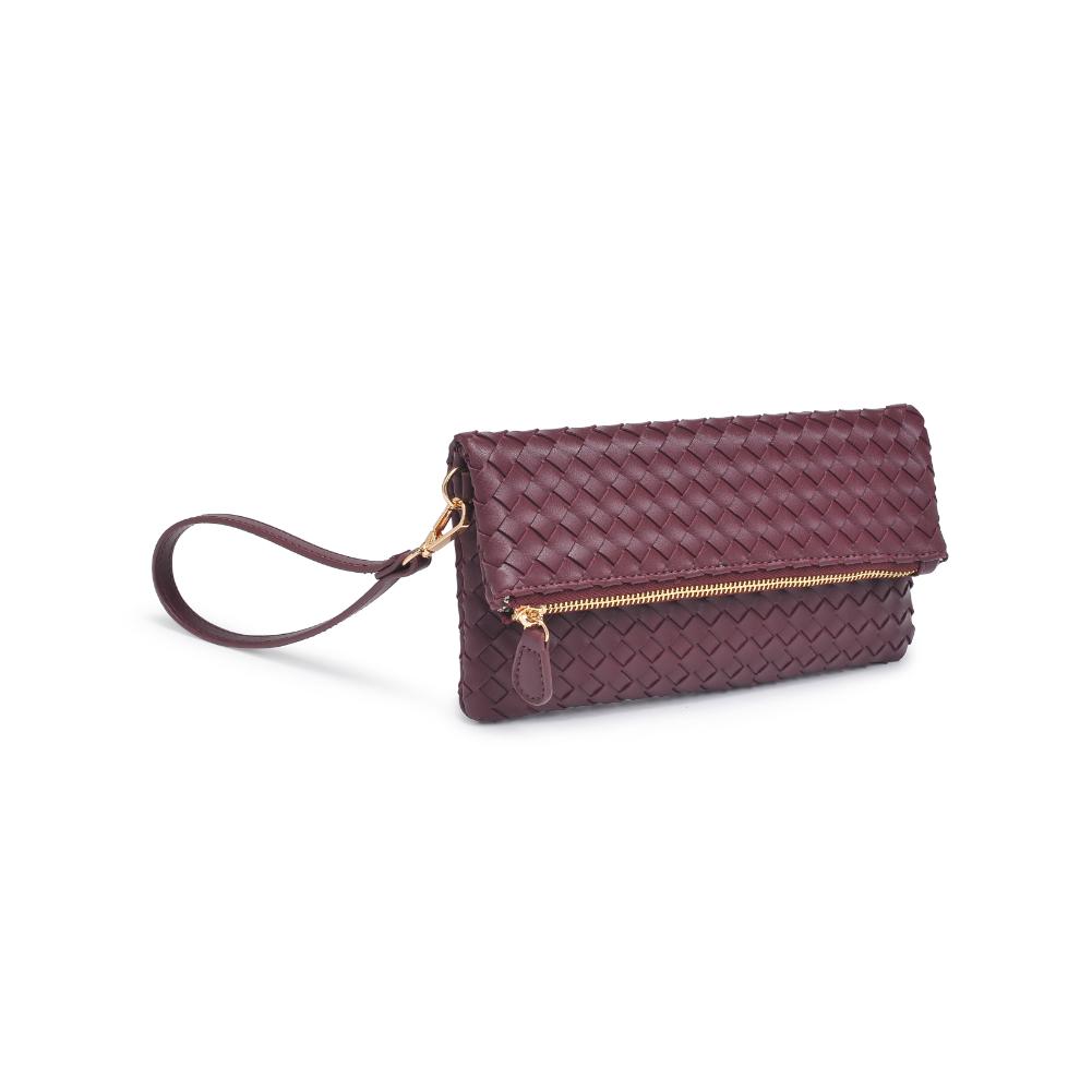 Product Image of Urban Expressions Aria Clutch 840611133946 View 6 | Merlot