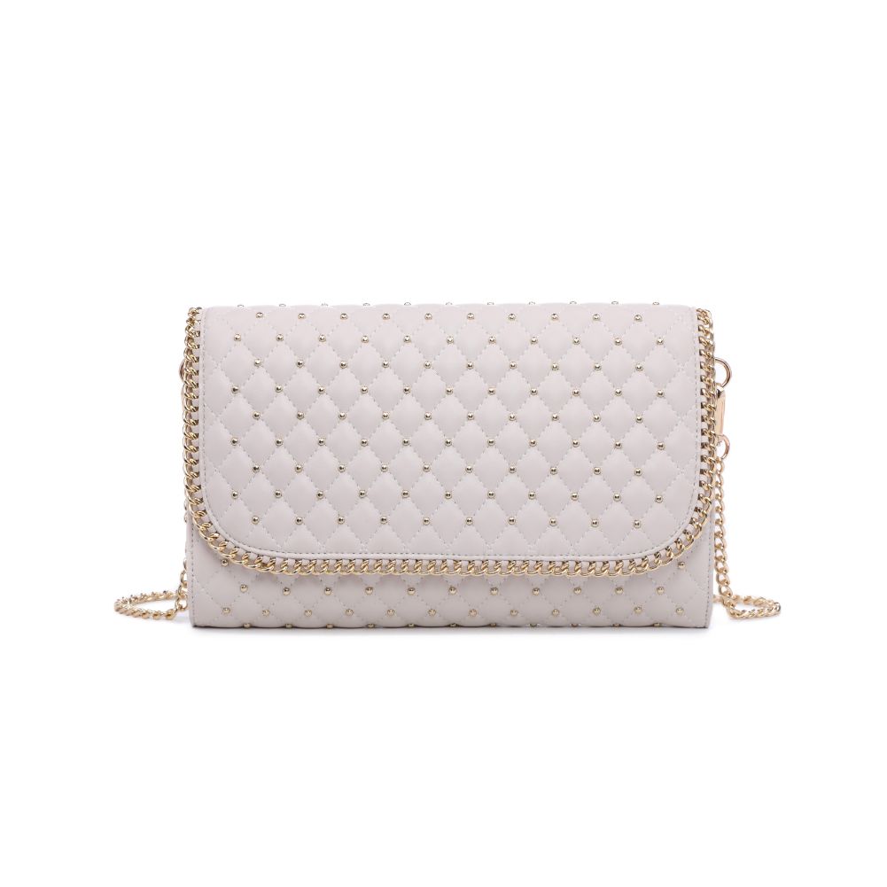 Product Image of Urban Expressions Viola Clutch 818209011013 View 5 | Oatmilk