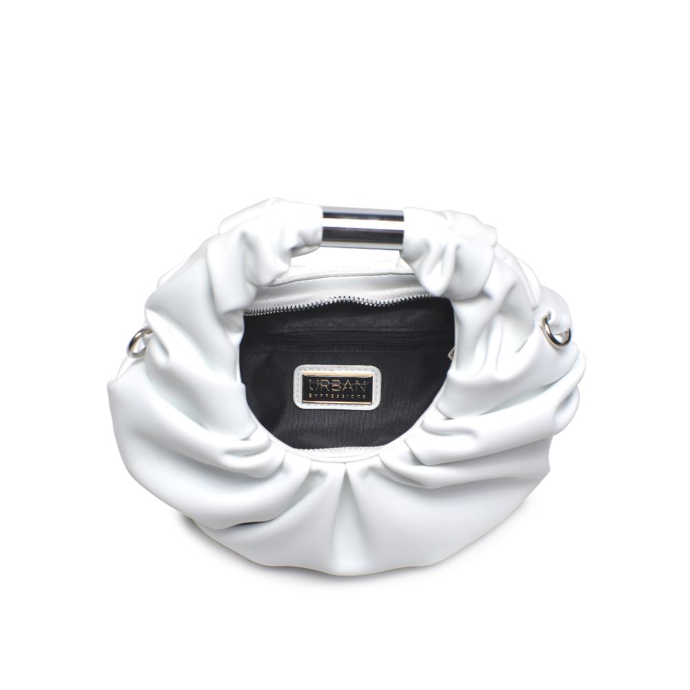 Product Image of Urban Expressions Sasha Crossbody 840611191441 View 8 | White