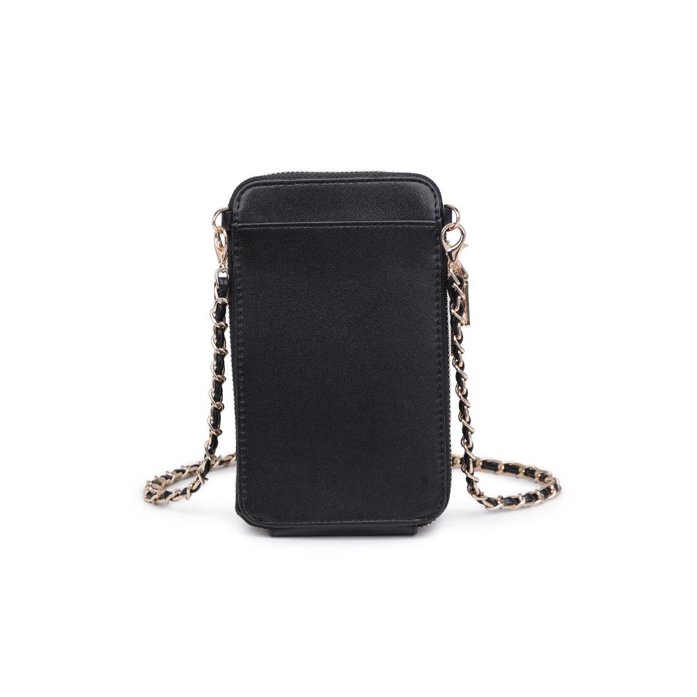 Product Image of Urban Expressions Bodie Cell Phone Crossbody 840611123343 View 7 | Black