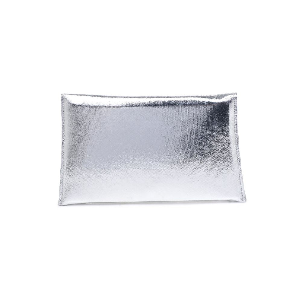 Product Image of Urban Expressions Cora Clutch 840611109750 View 7 | Silver