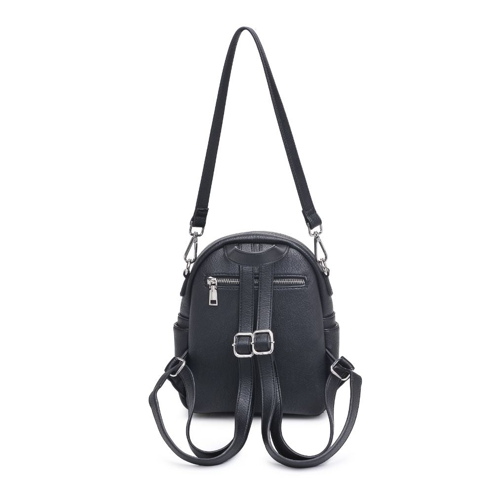 Product Image of Urban Expressions Uri Backpack 840611113580 View 7 | Black