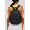 Woman wearing Black Urban Expressions Swish Backpack 840611148889 View 1 | Black