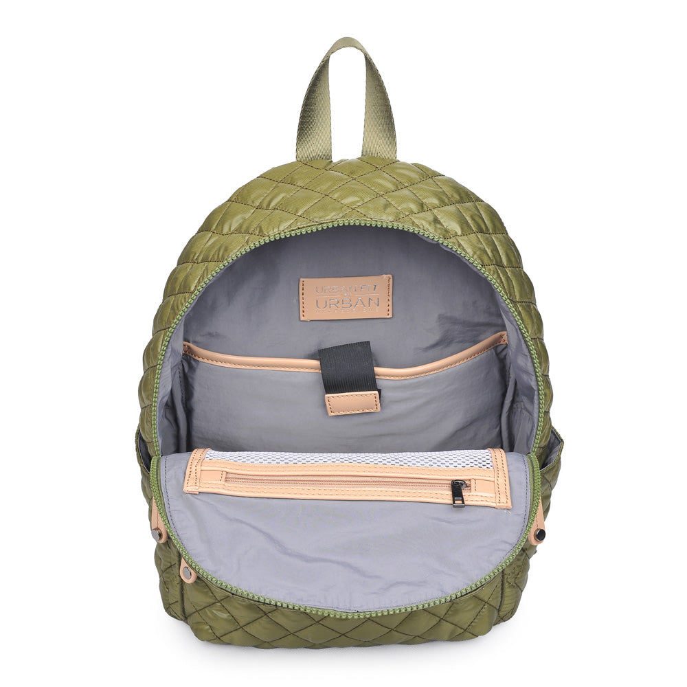 Product Image of Urban Expressions Swish Backpack 840611148896 View 4 | Olive
