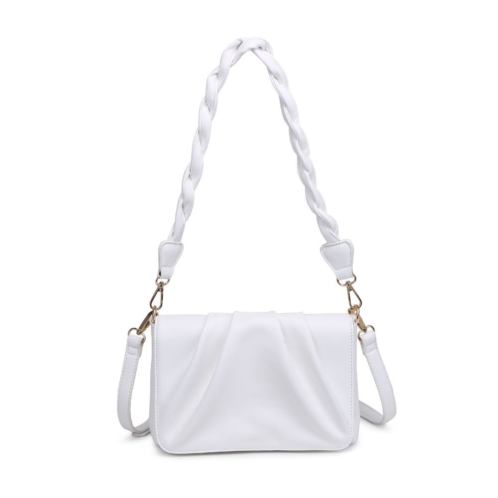 Product Image of Urban Expressions Aimee Crossbody 840611124562 View 5 | White