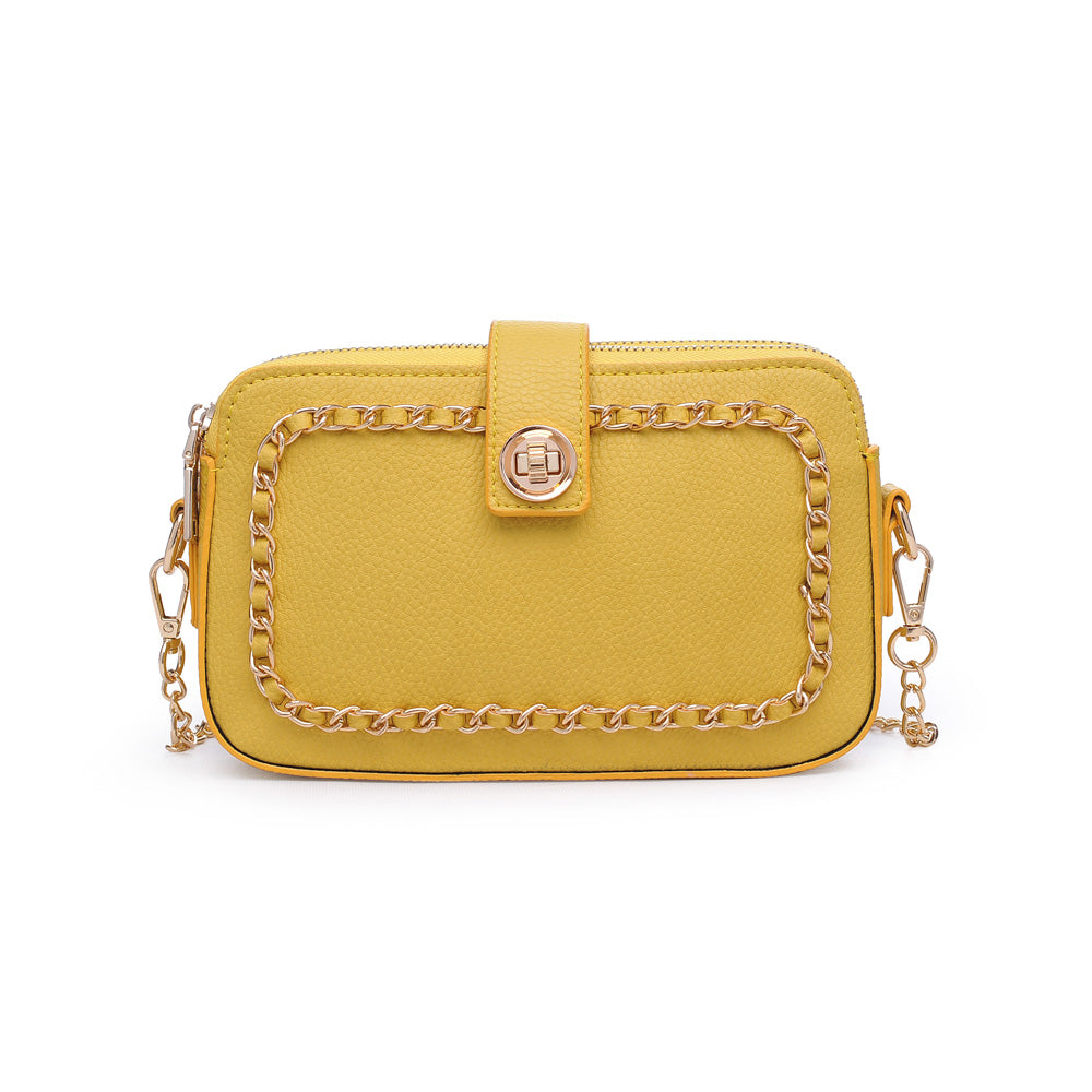 Product Image of Urban Expressions Aurora Crossbody NA-840611159946 View 1 | Mustard