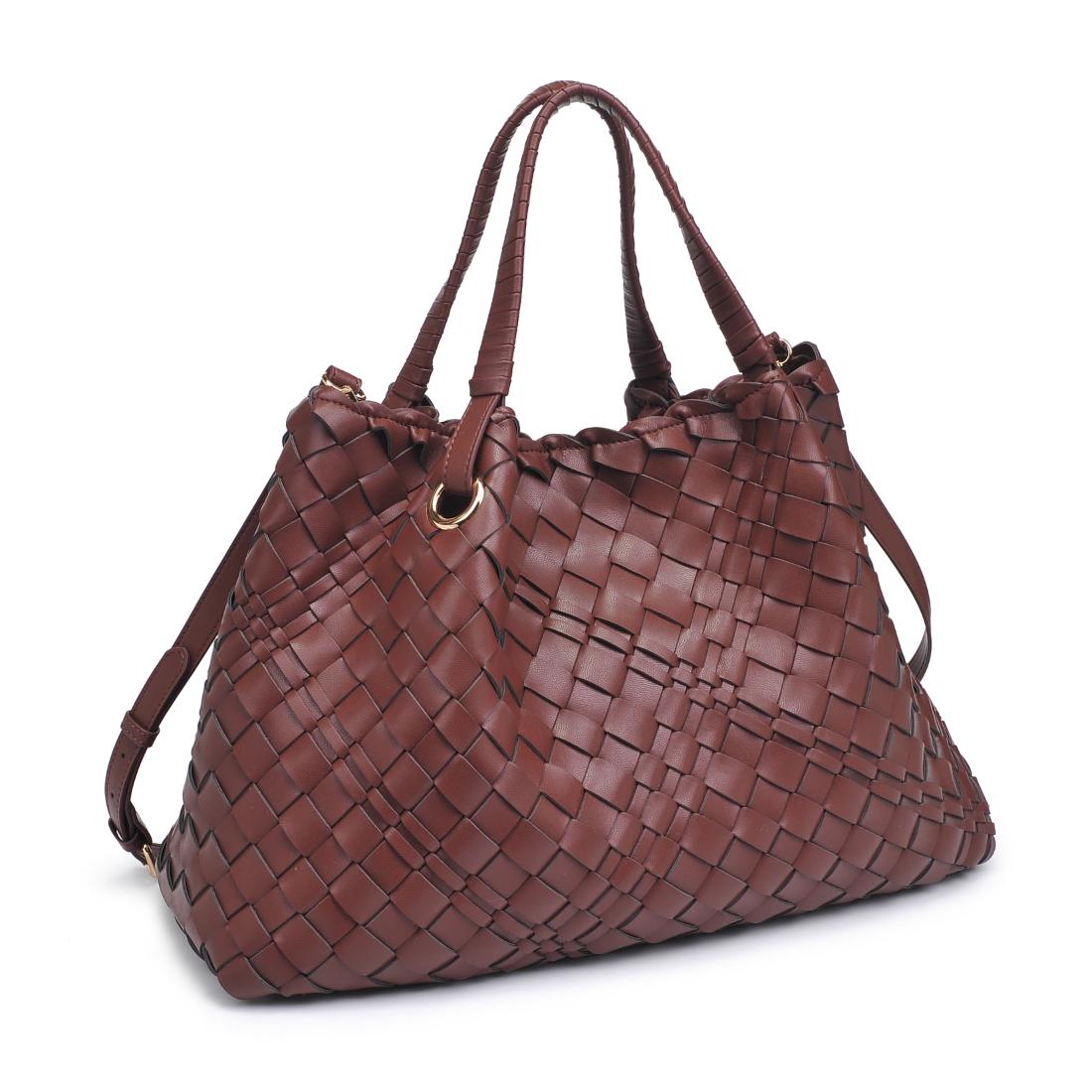 Product Image of Urban Expressions Natalie Tote 840611145796 View 2 | Chocolate