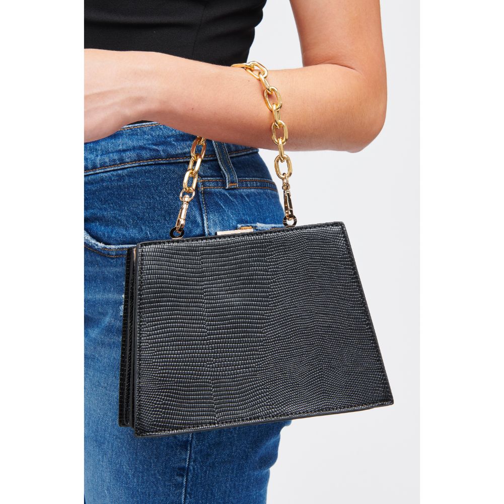 Woman wearing Black Urban Expressions Della Crossbody 840611185068 View 2 | Black