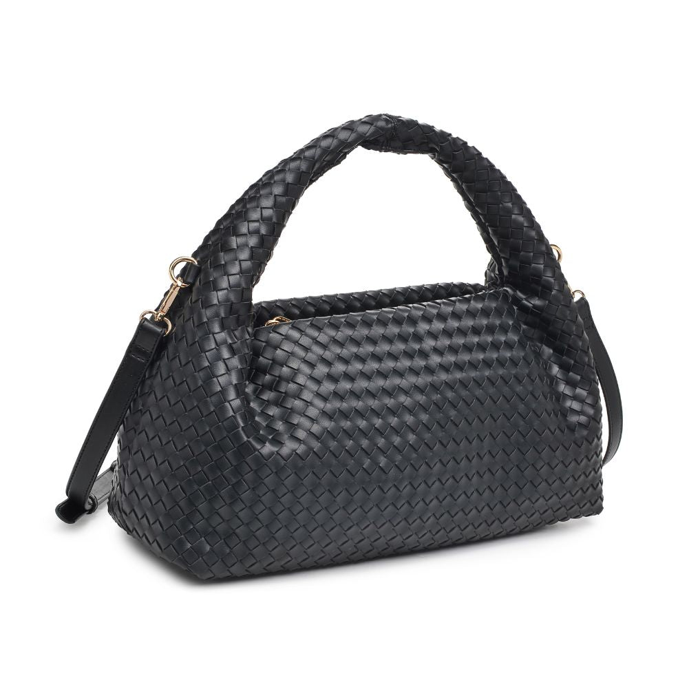 Product Image of Urban Expressions Trudie Shoulder Bag 840611107756 View 6 | Black