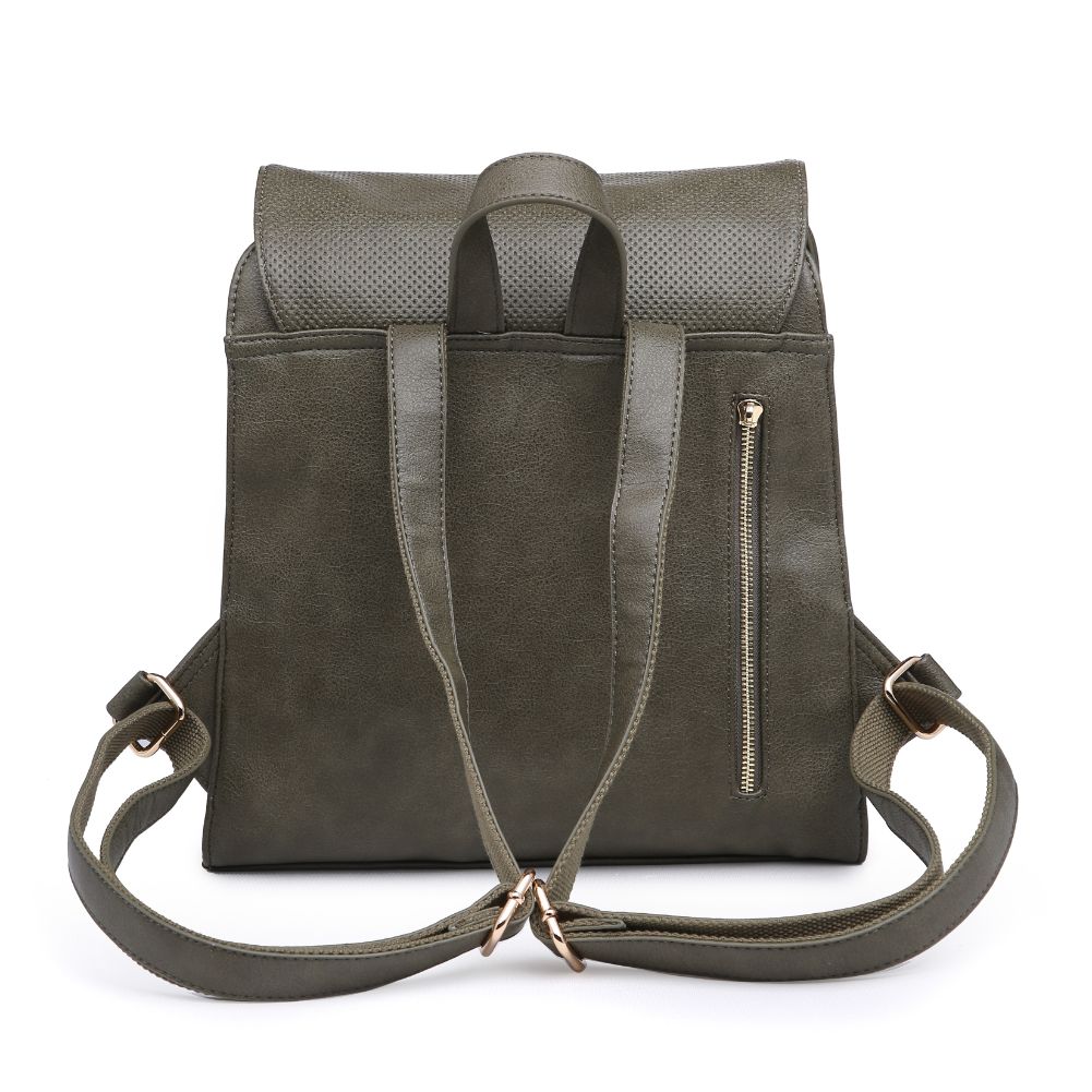 Product Image of Urban Expressions Mick Backpack NA-840611134943 View 3 | Olive