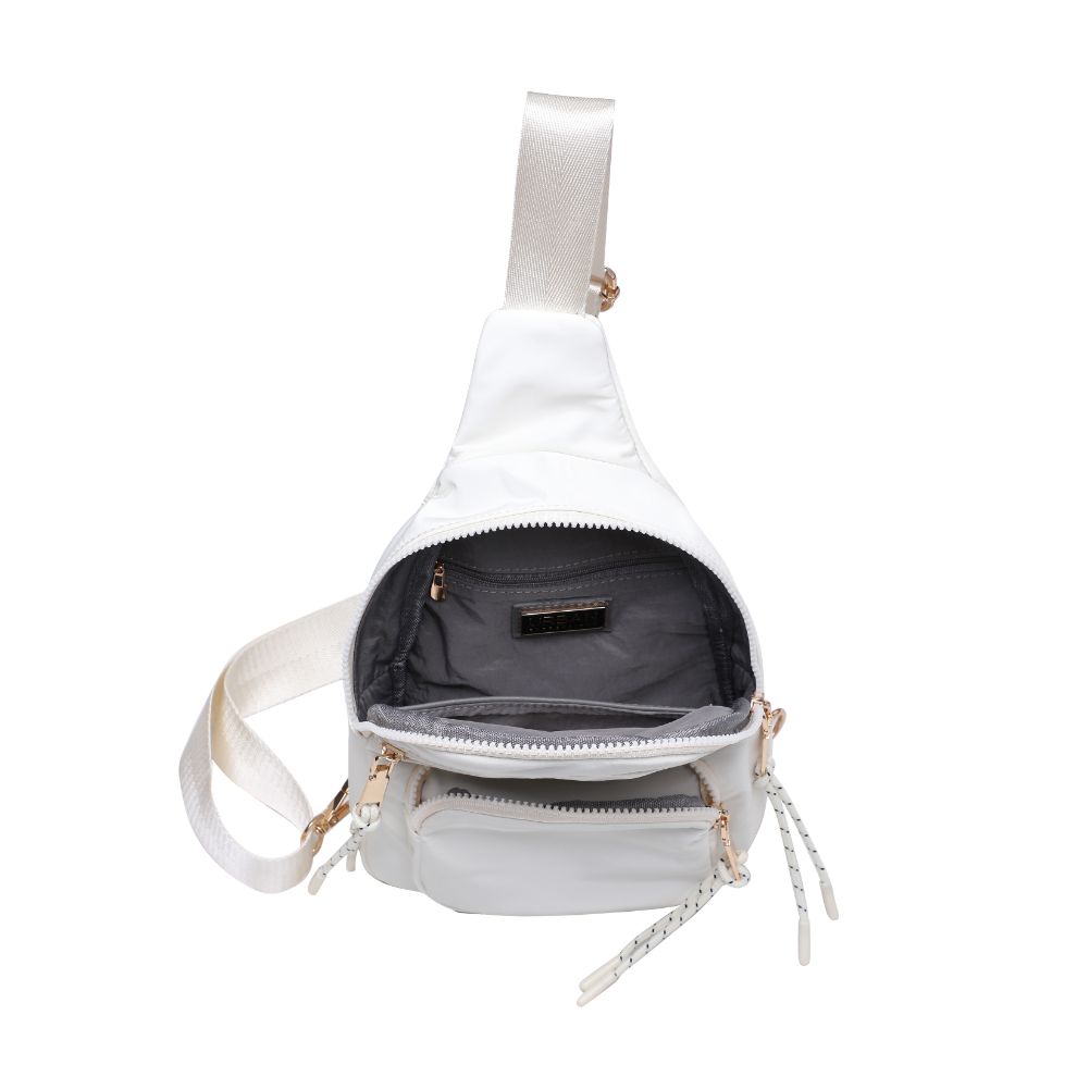 Product Image of Urban Expressions Sid Sling Backpack 840611120700 View 8 | Ivory