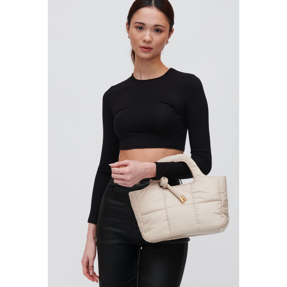 Woman wearing Natural Urban Expressions Quimby Crossbody 840611122216 View 3 | Natural