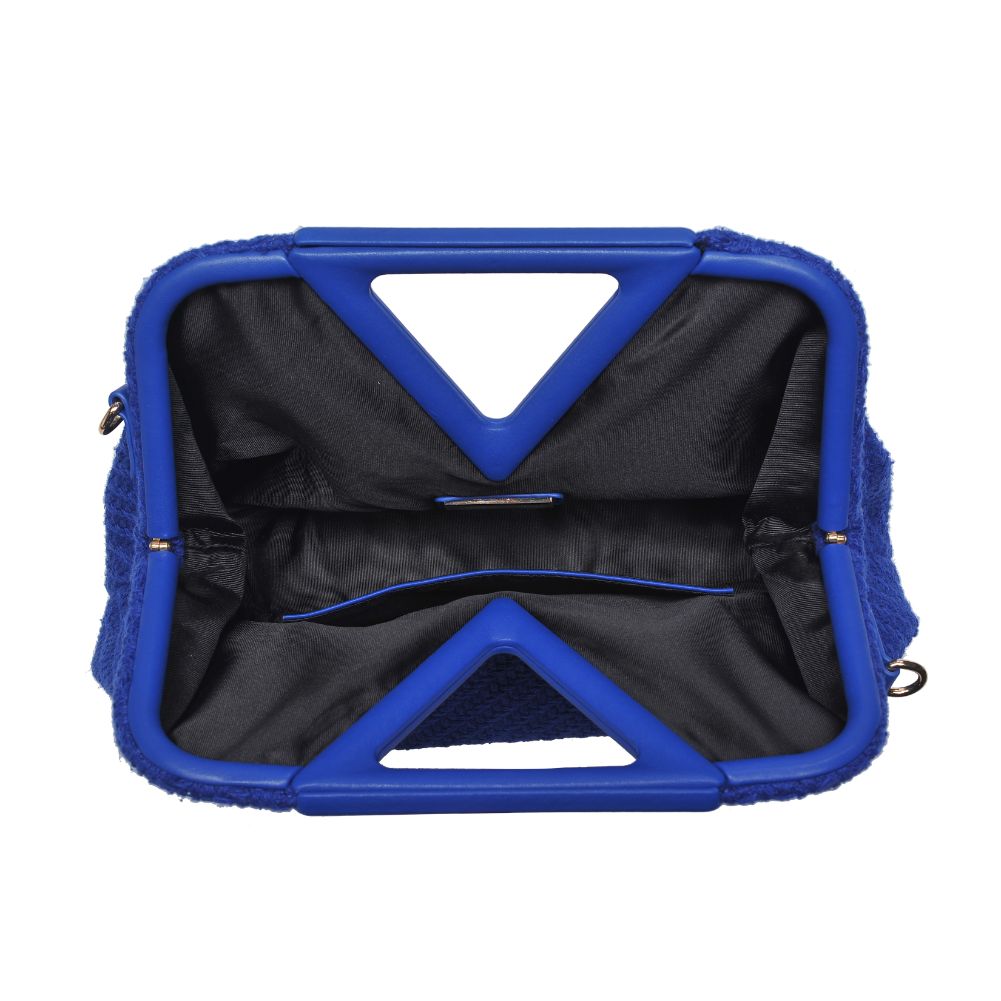 Product Image of Urban Expressions Natasha Tweed Crossbody 818209017411 View 8 | Cobalt