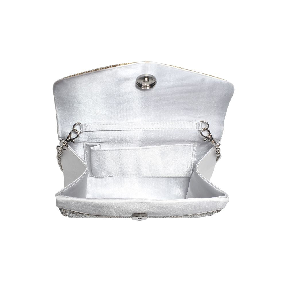 Product Image of Urban Expressions Kathryn Evening Bag 818209019217 View 8 | Silver