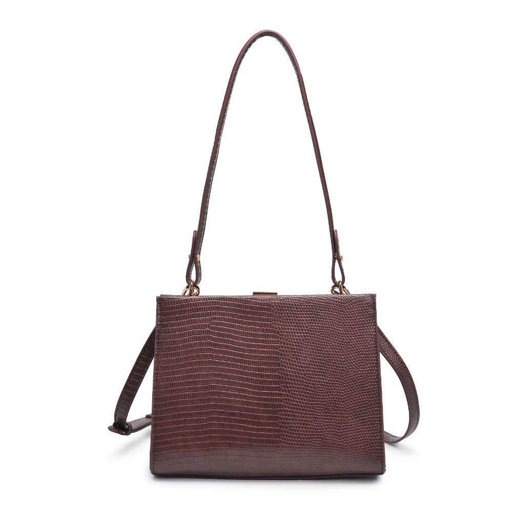 Product Image of Urban Expressions Deloris Shoulder Bag 840611185136 View 5 | Chocolate