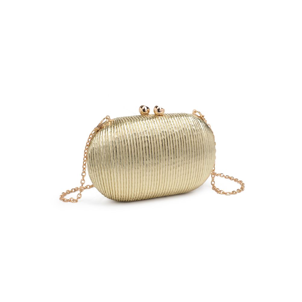 Product Image of Urban Expressions Soleil Evening Bag 840611105899 View 6 | Gold