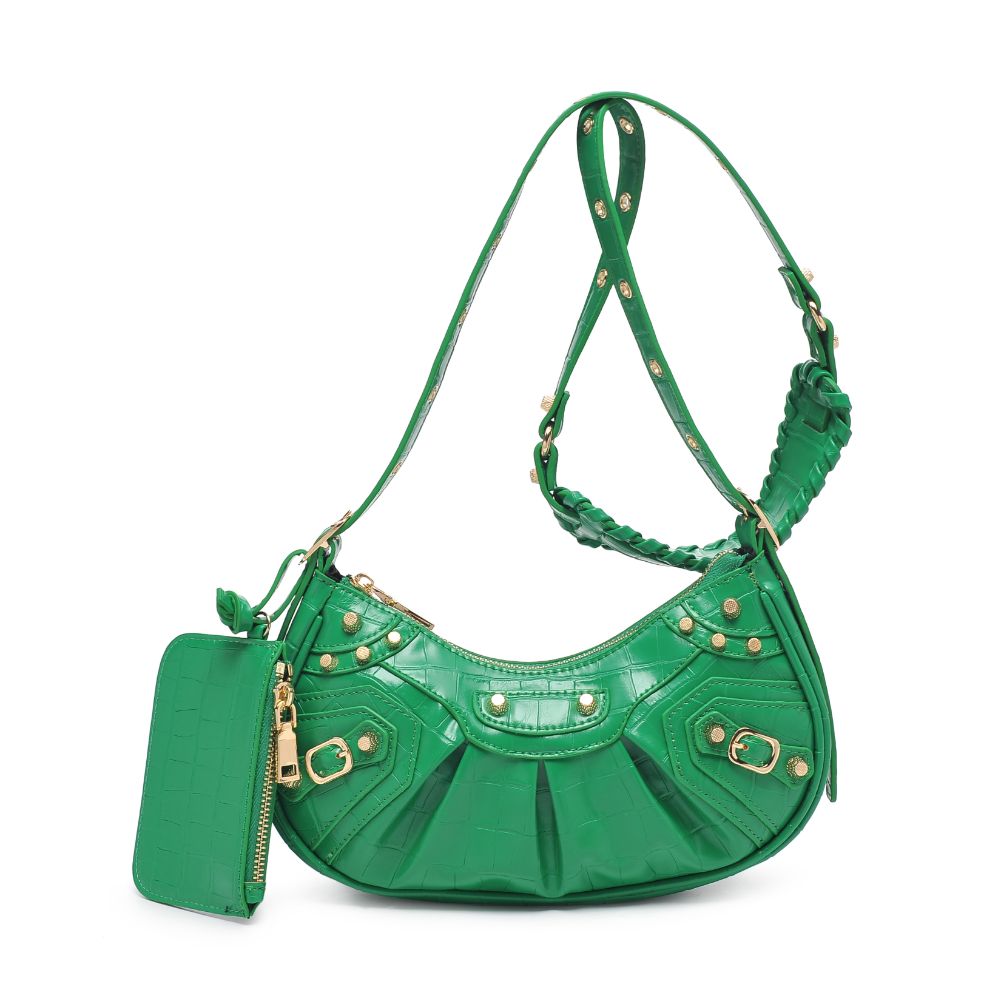 Product Image of Urban Expressions Bellatrix Crossbody 840611110039 View 5 | Kelly Green