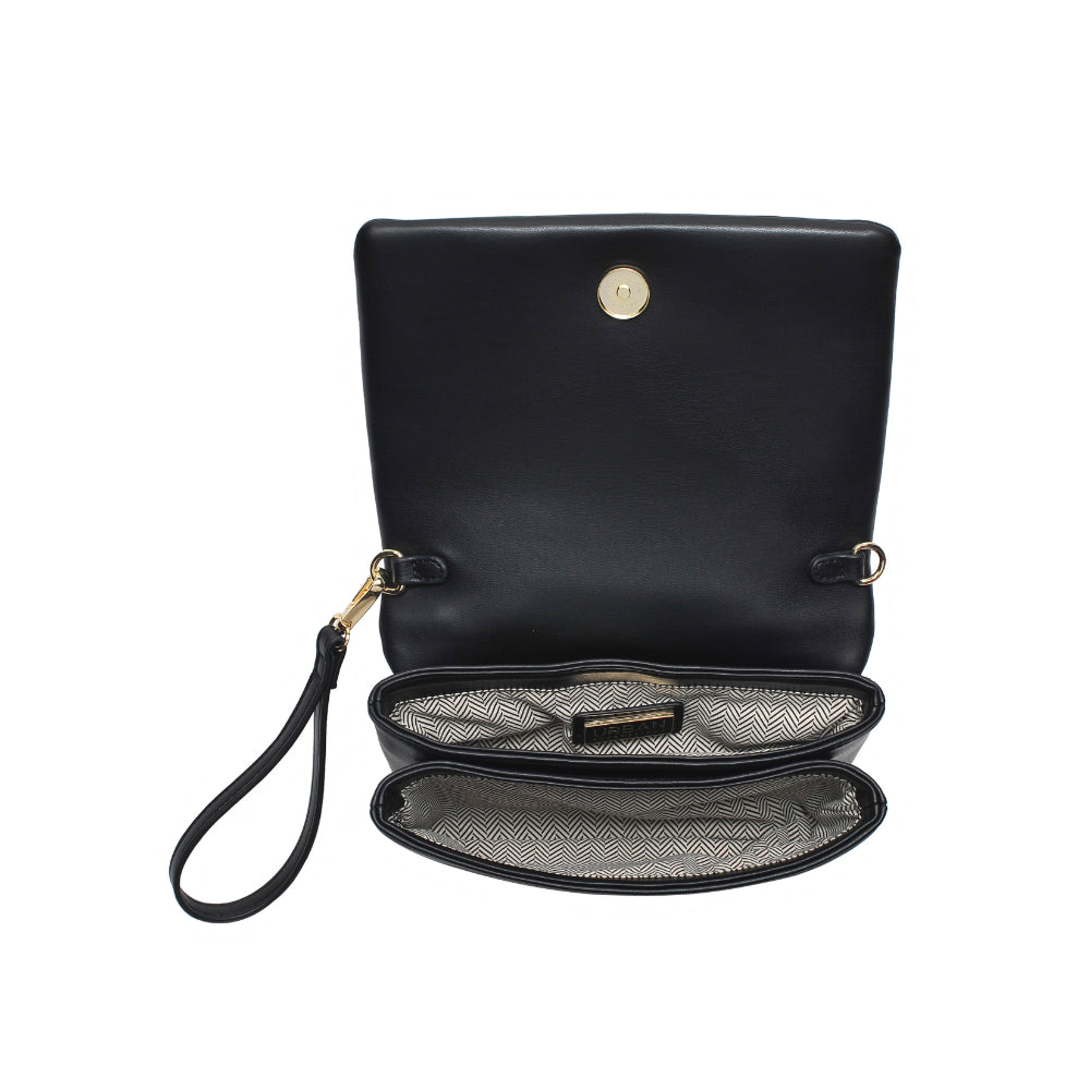 Product Image of Urban Expressions Lesley Crossbody 840611102843 View 8 | Black