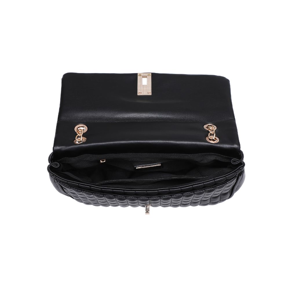 Product Image of Urban Expressions Farah Crossbody 840611107091 View 8 | Black