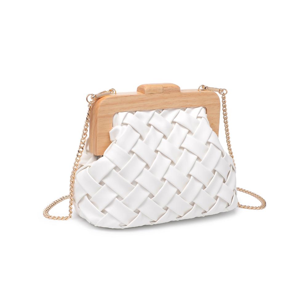 Product Image of Urban Expressions Matilda Crossbody 840611192080 View 6 | White