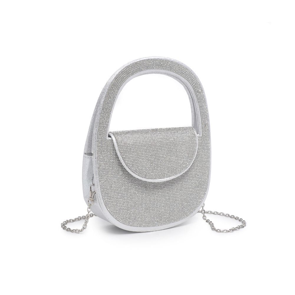 Product Image of Urban Expressions Nebula Evening Bag 840611103185 View 6 | Silver