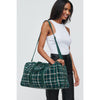 Woman wearing Green Urban Expressions Rowena Weekender 840611103123 View 1 | Green