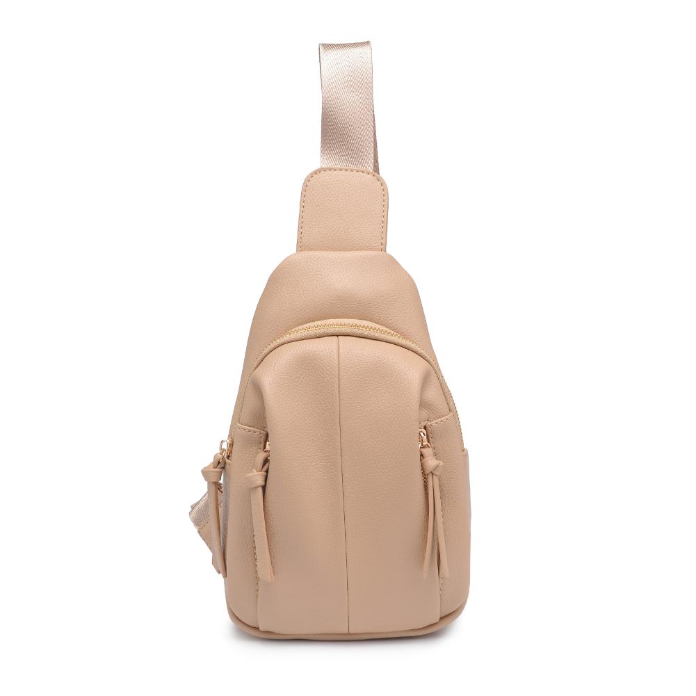 Product Image of Urban Expressions Emille Sling Backpack 840611191571 View 5 | Natural