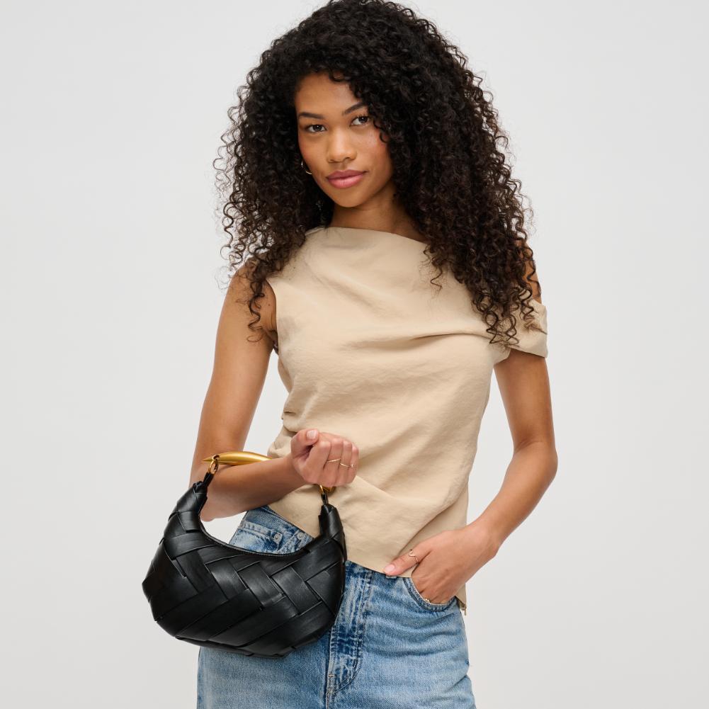 Woman wearing Black Urban Expressions Ursula Crossbody 840611193728 View 1 | Black