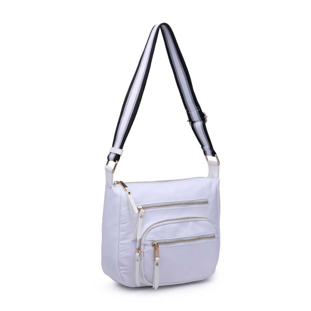 Product Image of Urban Expressions Mason Messenger 840611180704 View 6 | White