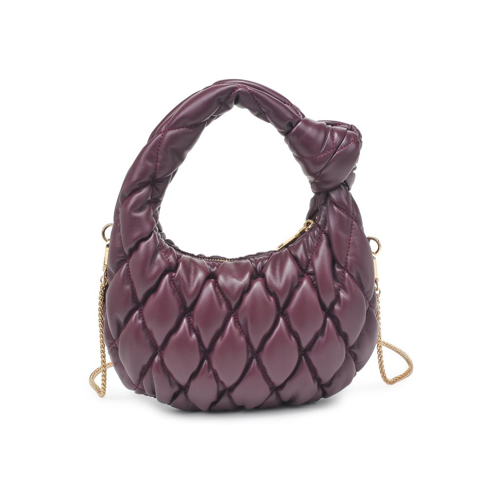 Product Image of Urban Expressions Claudia Crossbody 840611193520 View 7 | Burgundy