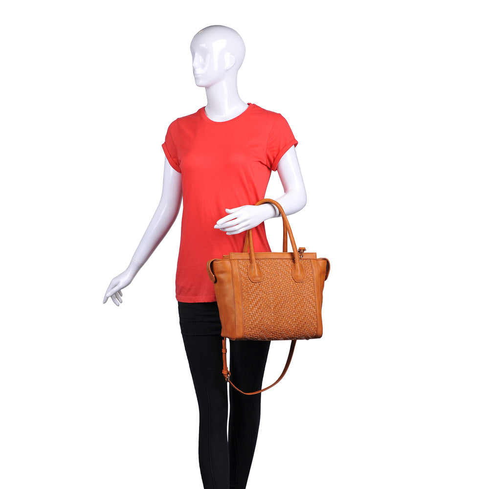 Product Image of Urban Expressions Jagger Tote NA-840611160744 View 5 | Tan