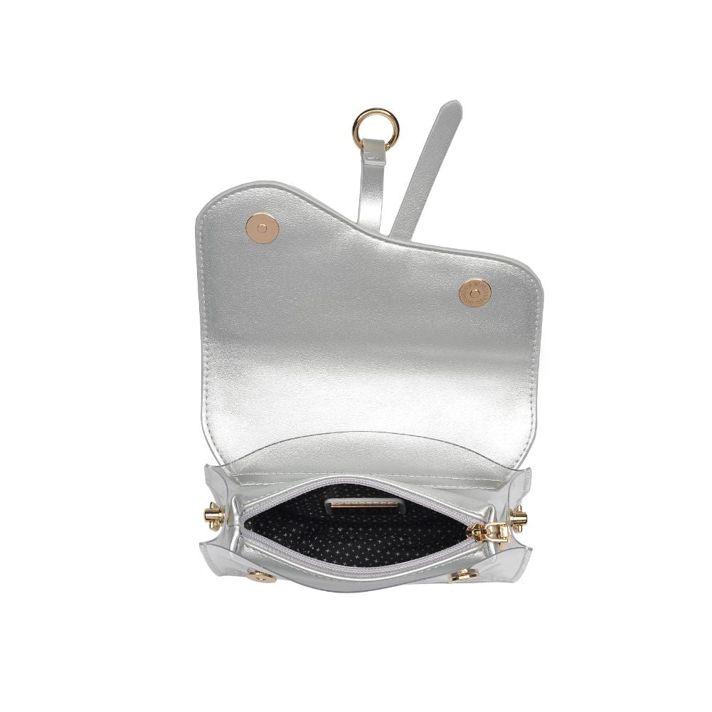 Product Image of Urban Expressions Rally Crossbody NA-840611165954 View 4 | Silver